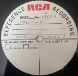 MOLIMO - RCA demo acetate 1971