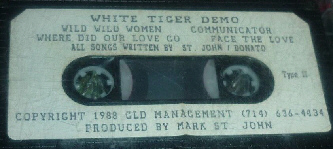 WHITE TIGER demo 1988