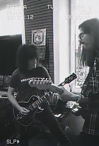 Ben Cristovao & Tommy Thayer - Bikerock (studio footage)