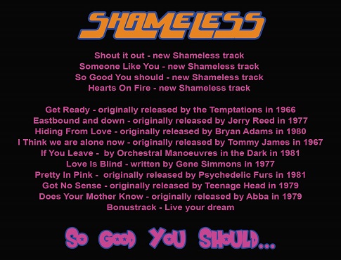 Shameless - Live Your Dream, Releases