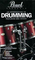 ERIC SINGER - Pearl Presents an Introduction To Drumming featuring Eric Singer VHS